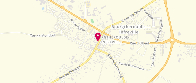 Plan de Boucherie Gaudry, 74 Grande Rue, 27520 Grand-Bourgtheroulde