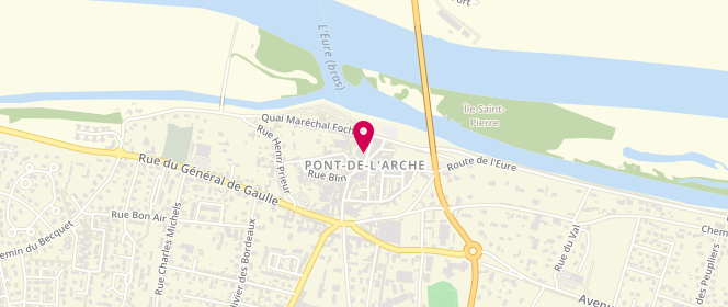 Plan de Boucherie du Pont de l'Arche, 2 place Hyacinthe Langlois, 27340 Pont-de-l'Arche