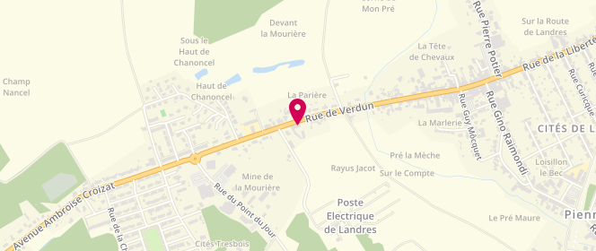 Plan de Boucherie orientale, 76 Rue de Verdun, 54490 Piennes
