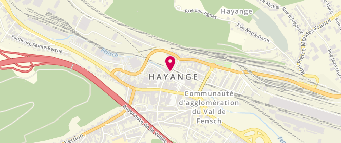 Plan de Boucherie Mabrouk, 19 Rue du Général de Gaulle, 57700 Hayange