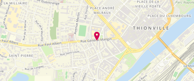 Plan de Boucherie Providence, 16 Rue Général Mangin, 57100 Thionville