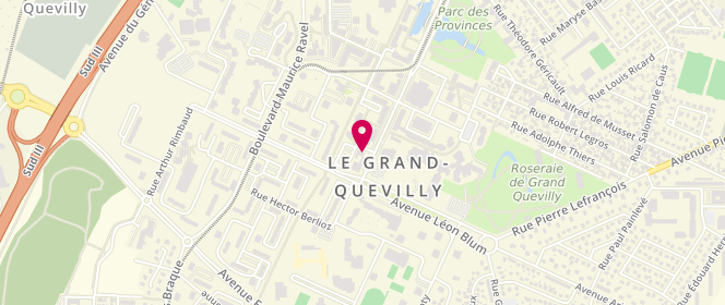 Plan de Boucherie Quibeuf, 164 avenue des Provinces, 76120 Le Grand-Quevilly