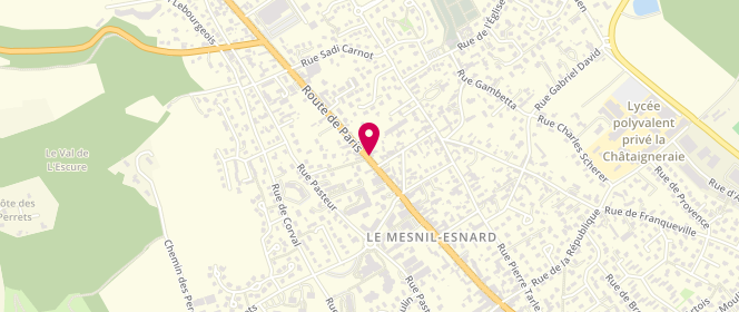 Plan de Boucherie Beauvais, 148 Route Paris, 76240 Le Mesnil-Esnard