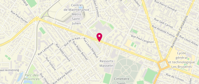 Plan de Milagros, Boulevard Stanislas Girardin, 76140 Le Petit-Quevilly