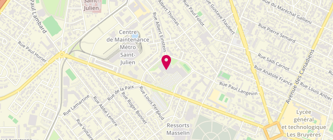 Plan de Boucherie du Centre, Centre Commercial Les Bruyeres
Boulevard Stanislas Girardin, 76140 Le Petit-Quevilly