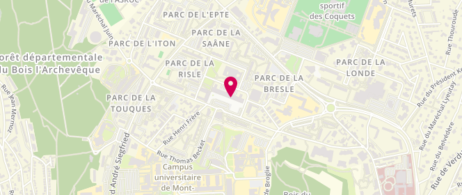 Plan de Boucherie Colbert Maison Gréaume, 22 place Colbert, 76130 Mont-Saint-Aignan