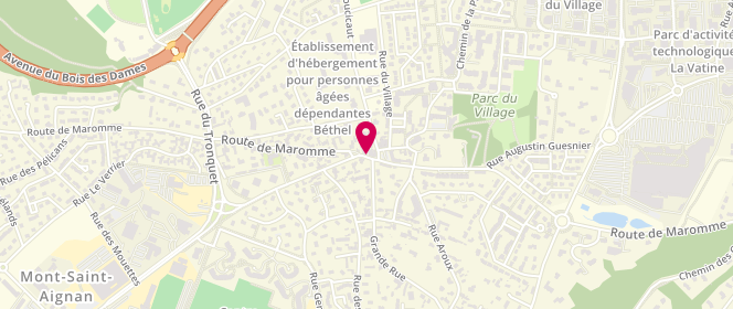 Plan de La Boutique du Boeuf Normand, 103 Route de Maromme, 76130 Mont-Saint-Aignan