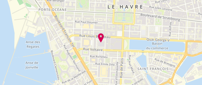 Plan de Boucherie Chez Fabrice, Pl. Des Halles Centrales, 76600 Le Havre