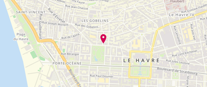 Plan de Boucherie Saint Roch, 30 Rue Georges Braque, 76600 Le Havre