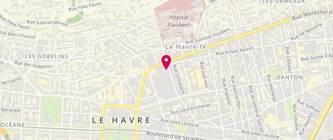 Plan de Boucherie Dehaies, 65 Rue Maréchal Gallieni, 76600 Le Havre