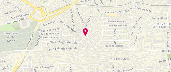 Plan de Boucherie de la Place Sainte Cecile, 10 Place de la Liberte, 76600 Le Havre