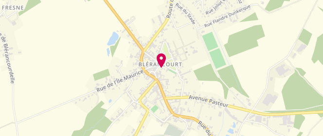 Plan de Boucherie Chez Mathieu et Alexandra, 4 Place du General Leclerc, 02300 Blérancourt