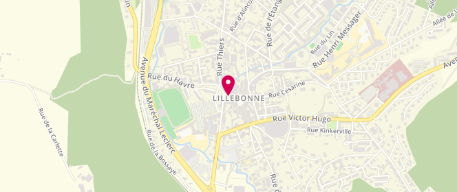 Plan de Boucherie Guillemard, 9 Place General de Gaulle, 76170 Lillebonne