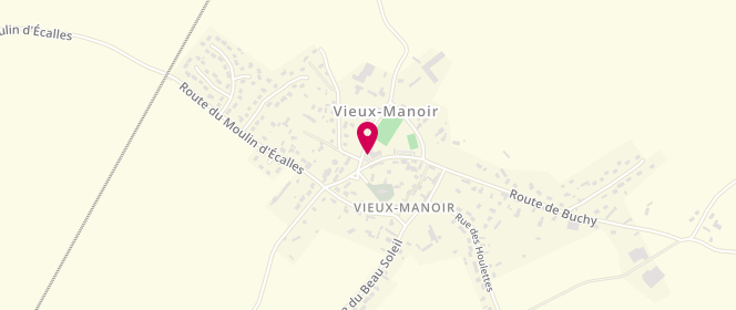 Plan de Au Panier du Vieux Manoir, Route de Buchy, 76750 Vieux-Manoir