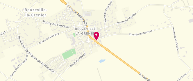 Plan de Boucherie Cordier, 175 Route de Bolbec, 76210 Beuzeville-la-Grenier