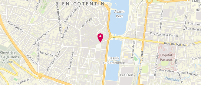Plan de Boucherie Corbin-Lelong, 20 Rue Maréchal Foch, 50100 Cherbourg-Octeville