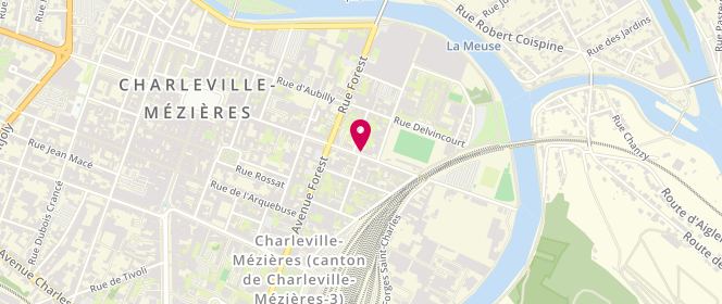 Plan de Kabadayi ardennes, 51 avenue du Petit Bois, 08000 Charleville-Mézières