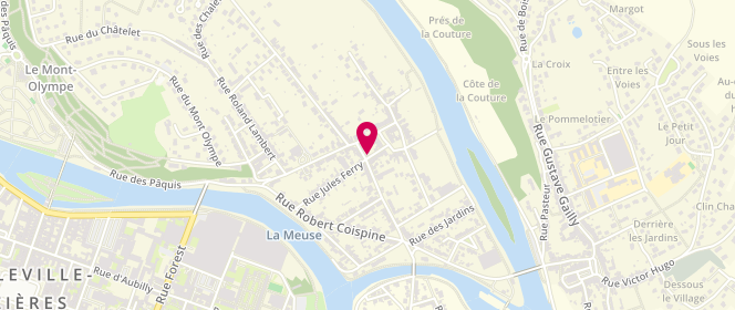 Plan de LEFEBVRE Ghislain, 3 Rue de Castrice, 08000 Charleville-Mézières