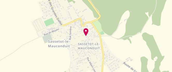 Plan de Boucherie Cauchoise, 21 Grande Rue, 76540 Sassetot-le-Mauconduit
