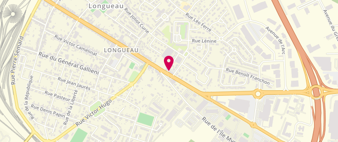 Plan de Henri Boucher, 173 avenue Henri Barbusse, 80330 Longueau