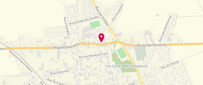 Plan de Maison Millau, 13 Rue d'Amiens, 80800 Villers-Bretonneux