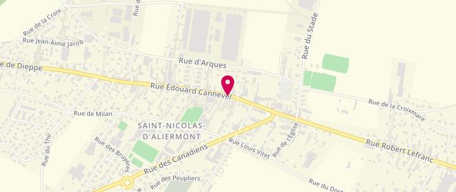 Plan de LAIGUILLON Bruno, 211 Rue Edouard Cannevel, 76510 Saint-Nicolas-d'Aliermont