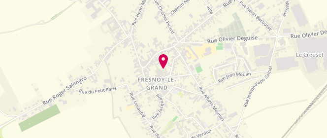 Plan de Boucherie Furgerot, 12 Place du Général de Gaulle, 02230 Fresnoy-le-Grand