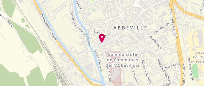 Plan de Au Charolais, 50 Rue Saint-Vulfran, 80100 Abbeville