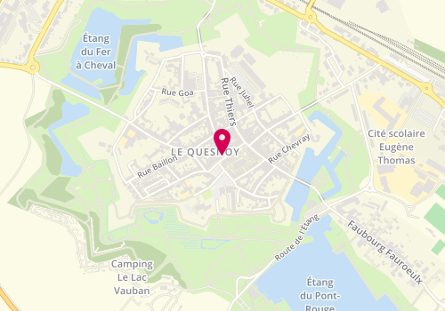 Plan de La Boucherie Quercitaine, 4 Place du Général Leclerc, 59530 Le Quesnoy
