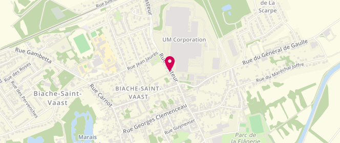 Plan de Boucherie Boitelle, 16 Rue Pasteur, 62118 Biache-Saint-Vaast
