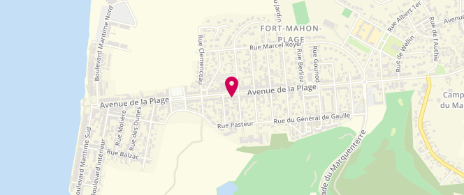 Plan de Maleville Philippe, 869 avenue de la Plage, 80120 Fort-Mahon-Plage