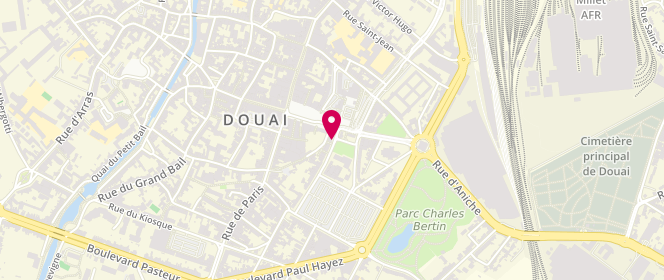Plan de Boucherie de Douai, 28 Rue Cuve d'Or, 59500 Douai