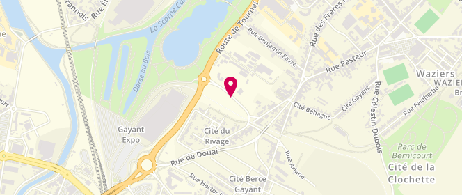 Plan de Henri Boucher, 65 avenue du Rivage Gayant, 59119 Waziers