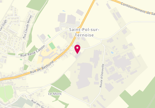 Plan de Henri Boucher, 4 Route d'Ostreville, 62130 Saint-Pol-sur-Ternoise