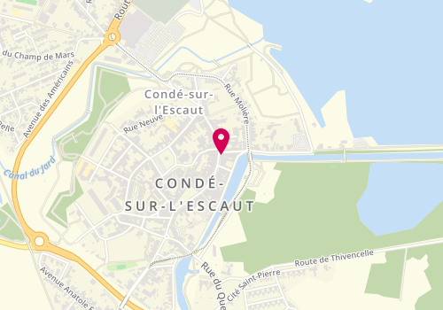 Plan de Boucherie Said, 44 Rue Gambetta, 59163 Condé-sur-l'Escaut