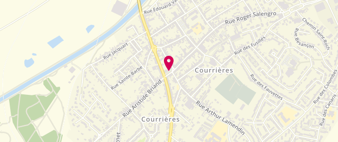Plan de BOUCHERIE l'AUTHENTIQUE (remplace BOUCHERIE ROYALE DU NORD), 4 Résidence du Moulin
Rue Jean Jaurès, 62710 Courrières