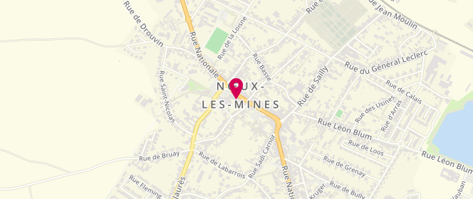 Plan de Boucherie Depret 120, 120 Rue Nationale, 62290 Nœux-les-Mines