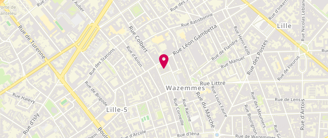 Plan de Boucherie Deblock Halles de Wazemmes, Halles de Wazemmes
Pl. Nouvelle Aventure, 59000 Lille