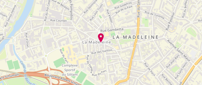 Plan de Boucherie de la Madeleine, 81 Bis Rue Georges Pompidou, 59110 La Madeleine
