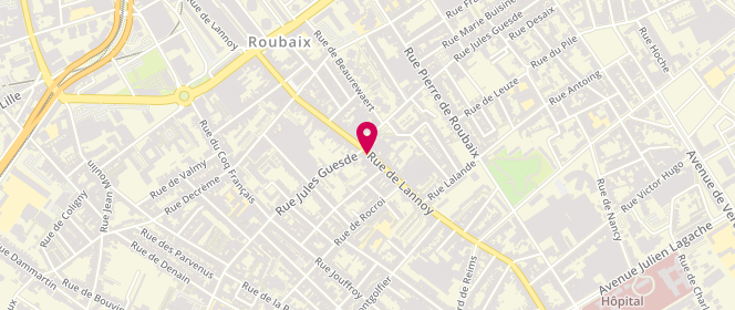 Plan de Boucherie Volaille, 216 Rue de Lannoy, 59100 Roubaix