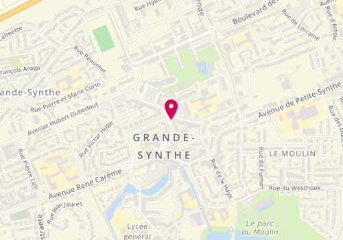 Plan de Boucherie Rôtisserie Synthoise, 1 Rue de la Paix, 59760 Grande-Synthe