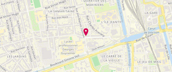 Plan de La Boucherie la frégate, 14 Rue de la République, 59430 Dunkerque